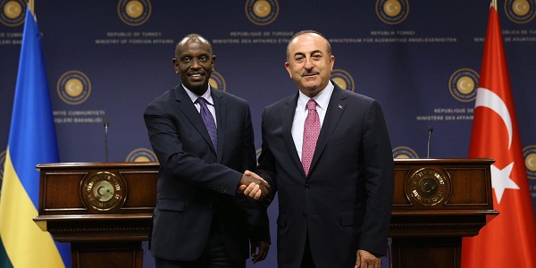 Meeting of Foreign Minister Çavuşoğlu with Minister of Foreign Affairs and International Cooperation Dr. Richard Sezibera of the Republic of Rwanda, 24 June 2019